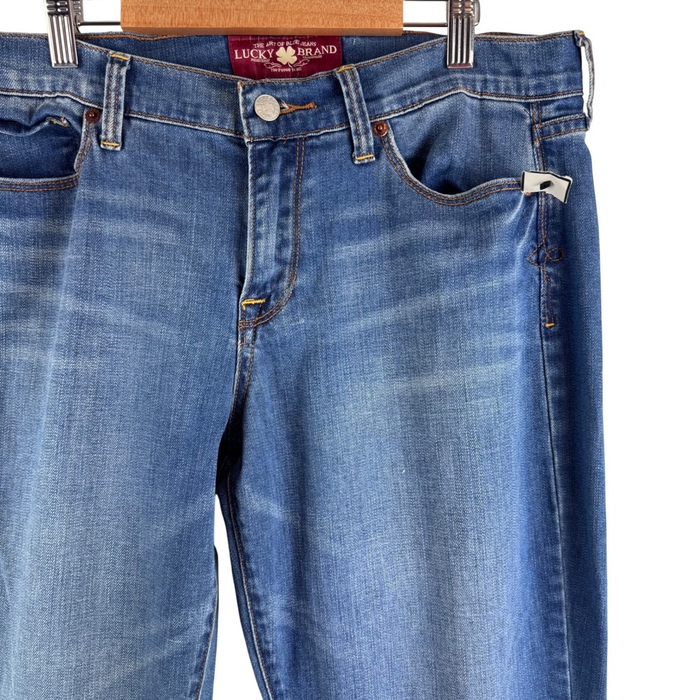 Lucky Brand Sofia Boot Jeans Womens 12/31 Blue Medium‎ Wash Mid Rise Bootcut